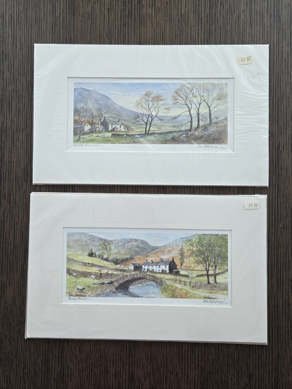 Colin Williamson Prints (2) - "Bridge Farm" and "Under The Hill"
